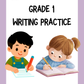 Grade 1 English Writing Practice