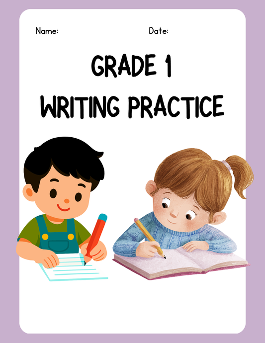 Grade 1 English Writing Practice