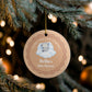 Baby Shower Ornament, Personalized Gift And Party Favor | Ceramic Decoration - Baby Boy