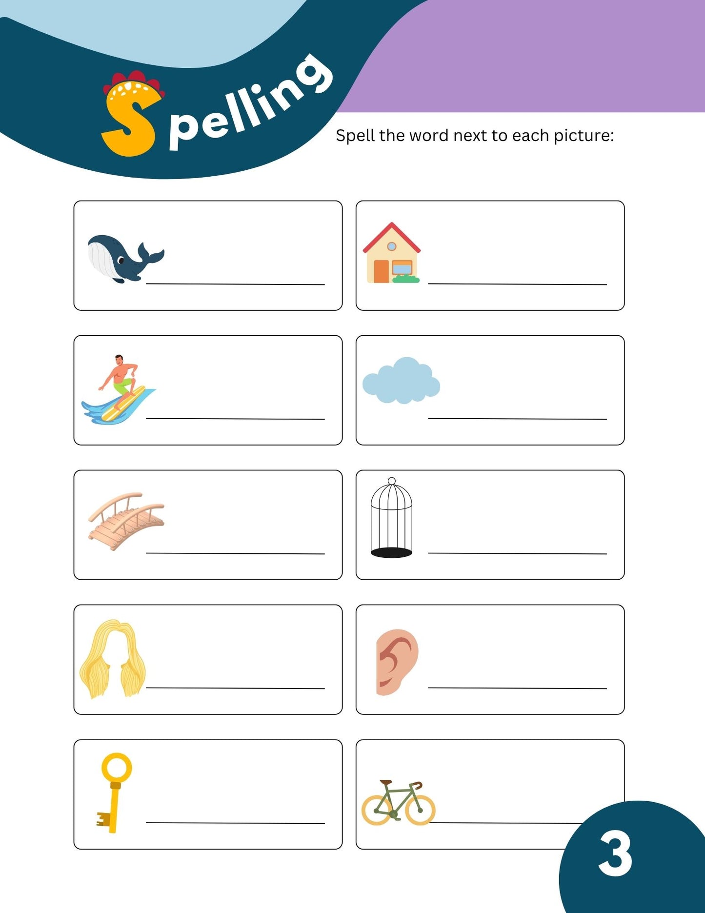 Grade 1 English Literacy Practice