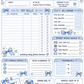 Cute Blue Bow Budget Planner Printable | Track My Money Bill Tracker | Blue Gingham Finance Planner | A4 Digital Download
