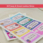 Funny & Sweet Lunchbox Notes